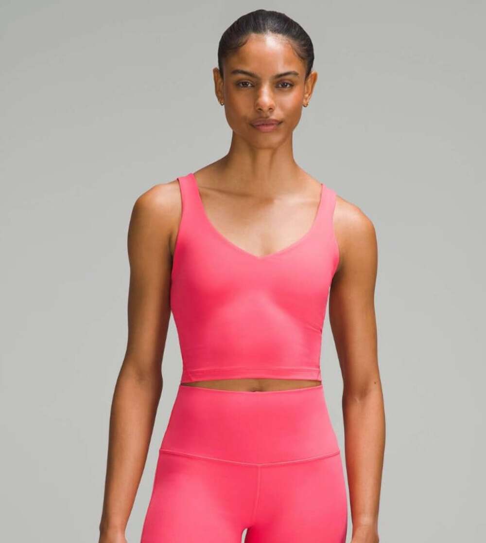 Lululemon Align Tank Top *Light Support, A/B Cup Glaze Pink Size 6